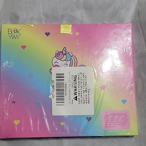 Nwt DIY Unicorn Themed Charm Bracelet Making Kit Beads Charms Jewelry - Picture 10 of 10